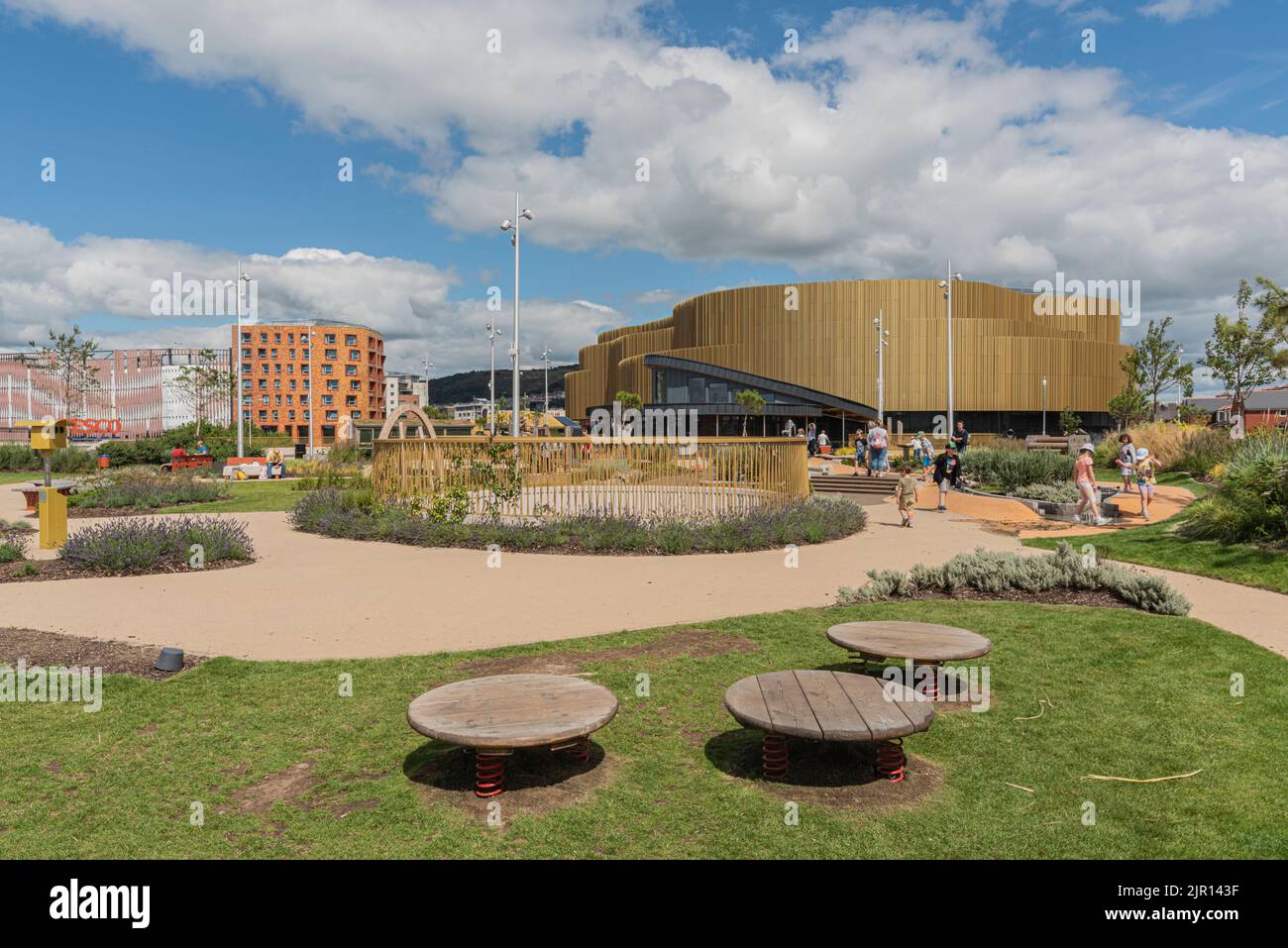 Nouvelle arène de divertissement Swanseas août 2022 Banque D'Images