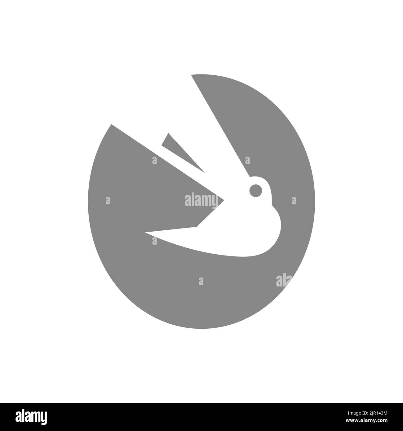 Logo de construction Letter O associé au modèle vectoriel de symbole de grue de construction Illustration de Vecteur