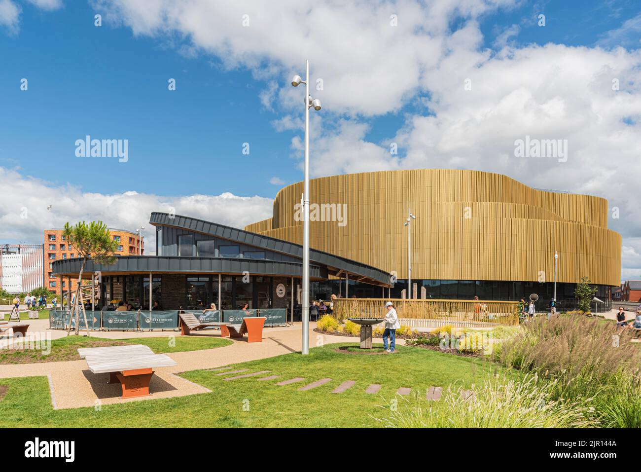 Nouvelle arène de divertissement Swanseas août 2022 Banque D'Images