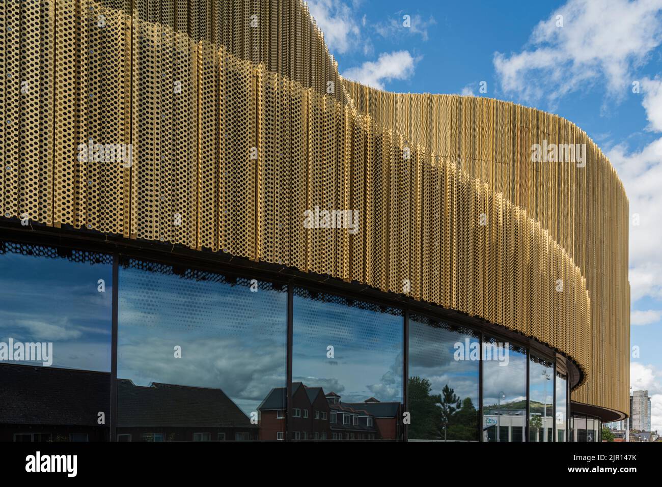 Nouvelle arène de divertissement Swanseas août 2022 Banque D'Images