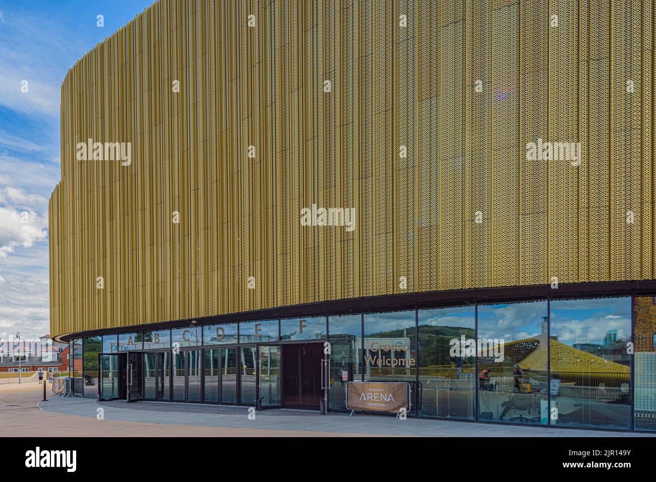 Nouvelle arène de divertissement Swanseas août 2022 Banque D'Images