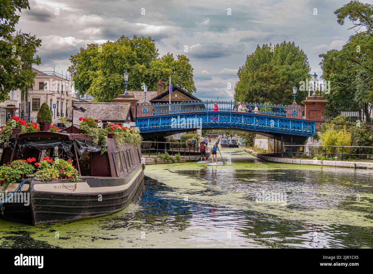 Paddle board petite venise Banque de photographies et d’images à haute