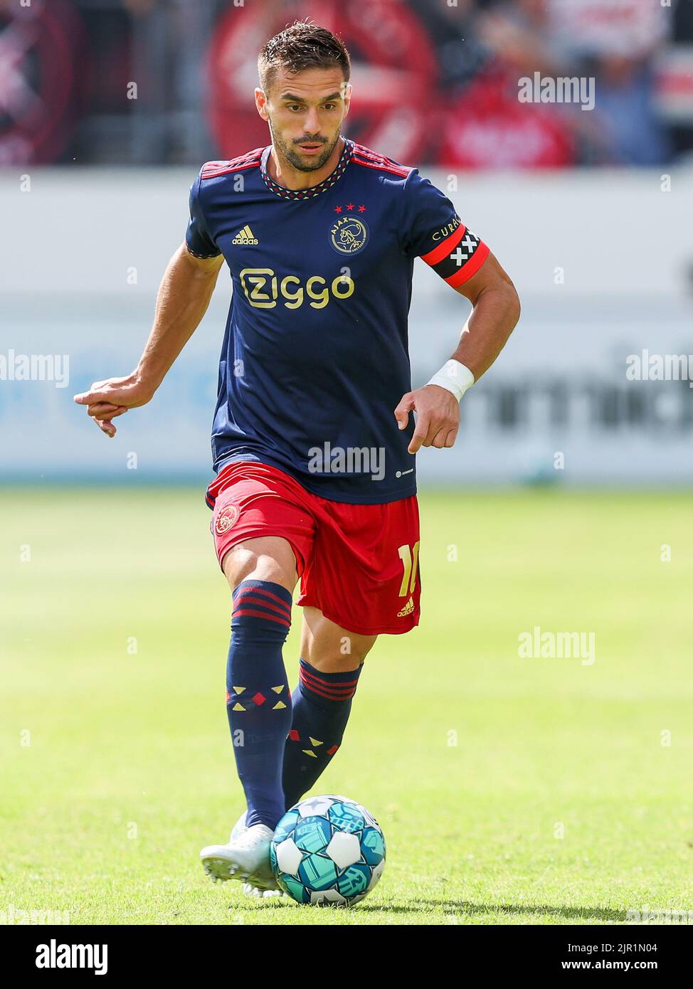 ROTTERDAM, PAYS-BAS - AOÛT 21 : Dusan Tadic d'Ajax Amsterdam lors du match néerlandais entre Sparta Rotterdam et Ajax à Het Kasteel sur 21 août 2022 à Rotterdam, pays-Bas (photo de Hans van der Valk/Orange Pictures) Banque D'Images