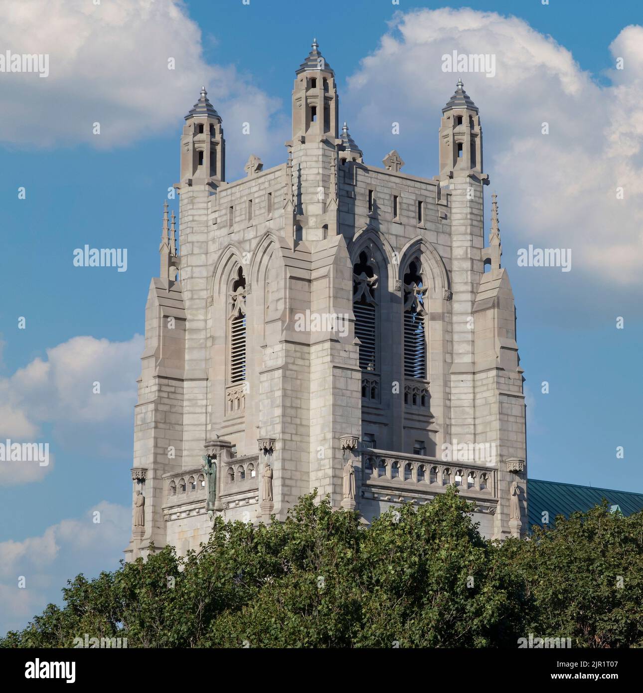 Église Saint-Alphonse d'Youville à Montréal, Québec, Canada Banque D'Images