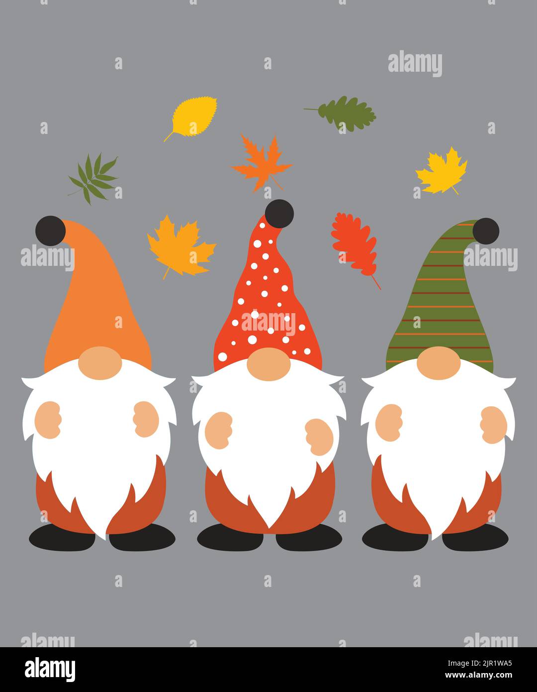 Happy Fall, Thanksgiving Day, Happy Harvest, Vector Illustration File Illustration de Vecteur