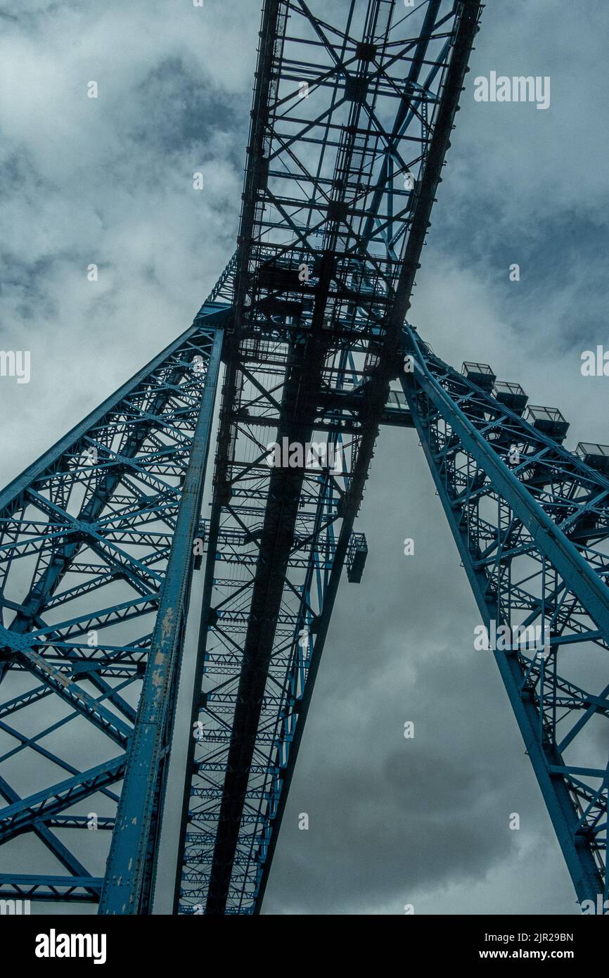 Middlesborough Transporter Bridge Banque D'Images