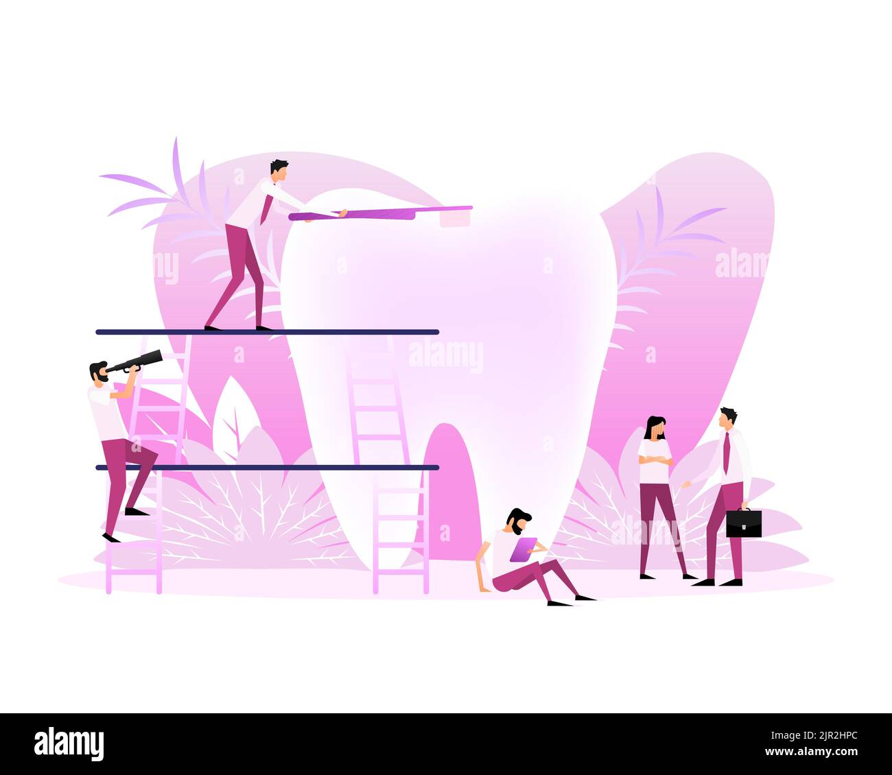 Illustration Vector Flat Doctor. Illustration du vecteur isométrique. Illustration vectorielle de dessin animé Illustration de Vecteur