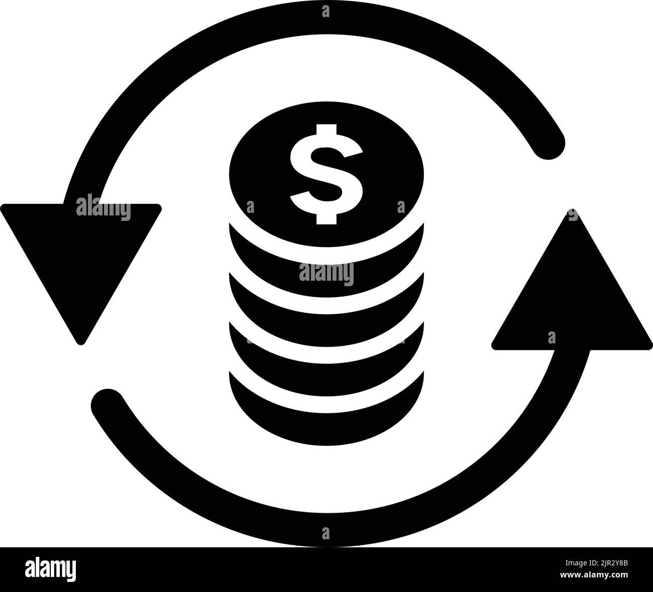 L'icône des affaires, du chiffre d'affaires et des achats est isolée sur fond blanc. Utilisation à des fins graphiques et de conception de sites Web ou à des fins commerciales. Fichier EPS vectoriel. Illustration de Vecteur