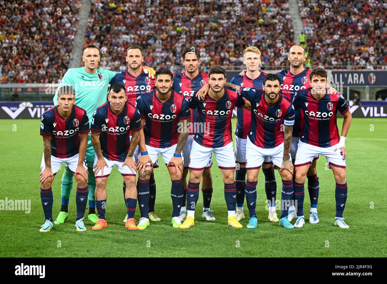 Bologne, Italie. 21st août 2022. Bologna FC lors de Bologna FC vs Hellas Verona, italie football série A match à Bologne, Italie, 21 août 2022 crédit: Agence de photo indépendante/Alamy Live News Banque D'Images