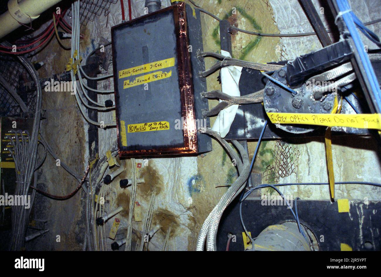 non défini. 1972 - 2012. Département de l'énergie. Administration nationale de la sécurité nucléaire. Photographies relatives aux essais d'armes nucléaires au site d'essai du Nevada. Banque D'Images