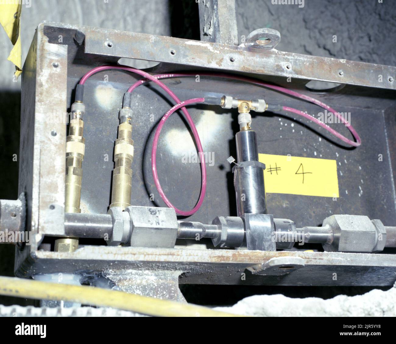 non défini. 1972 - 2012. Département de l'énergie. Administration nationale de la sécurité nucléaire. Photographies relatives aux essais d'armes nucléaires au site d'essai du Nevada. Banque D'Images