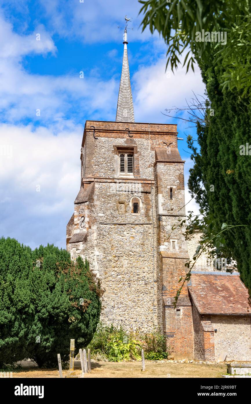 Église Saint-Léonard, Flamstead, Hertfordshire Banque D'Images