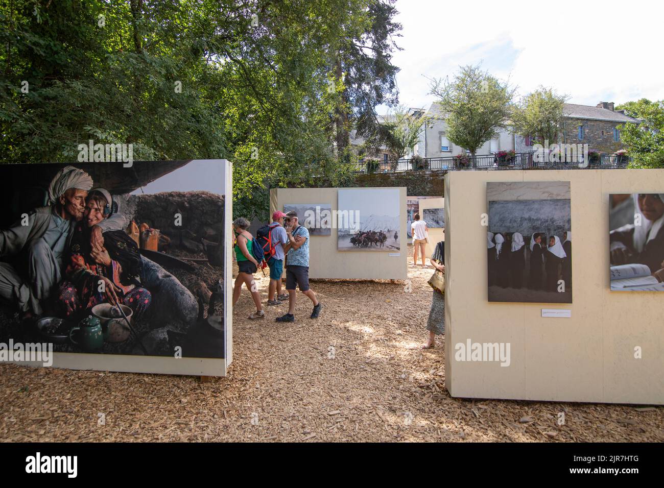 Festival photo en plein air de la Gacilly 2022, photo de la Véronique de Viguerie Banque D'Images