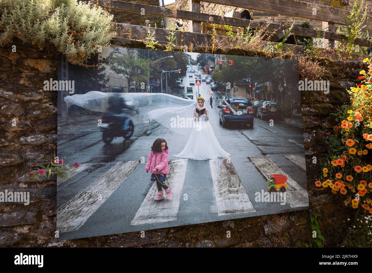 La Gacilly plein air photo festival 2022, photo de Maryam Firuzi Banque D'Images