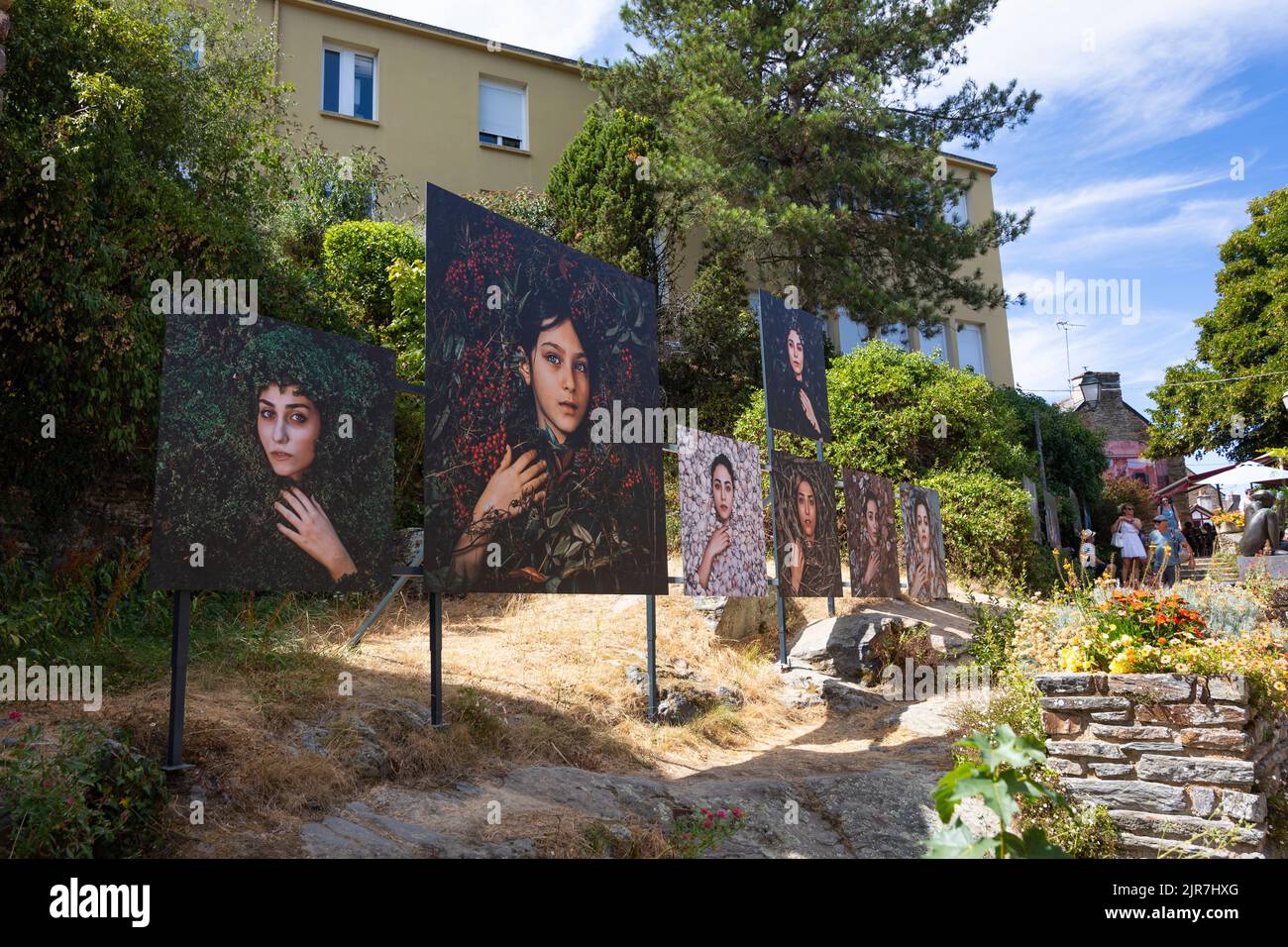 La Gacilly plein air photo festival 2022, photo de Maryam Firuzi Banque D'Images
