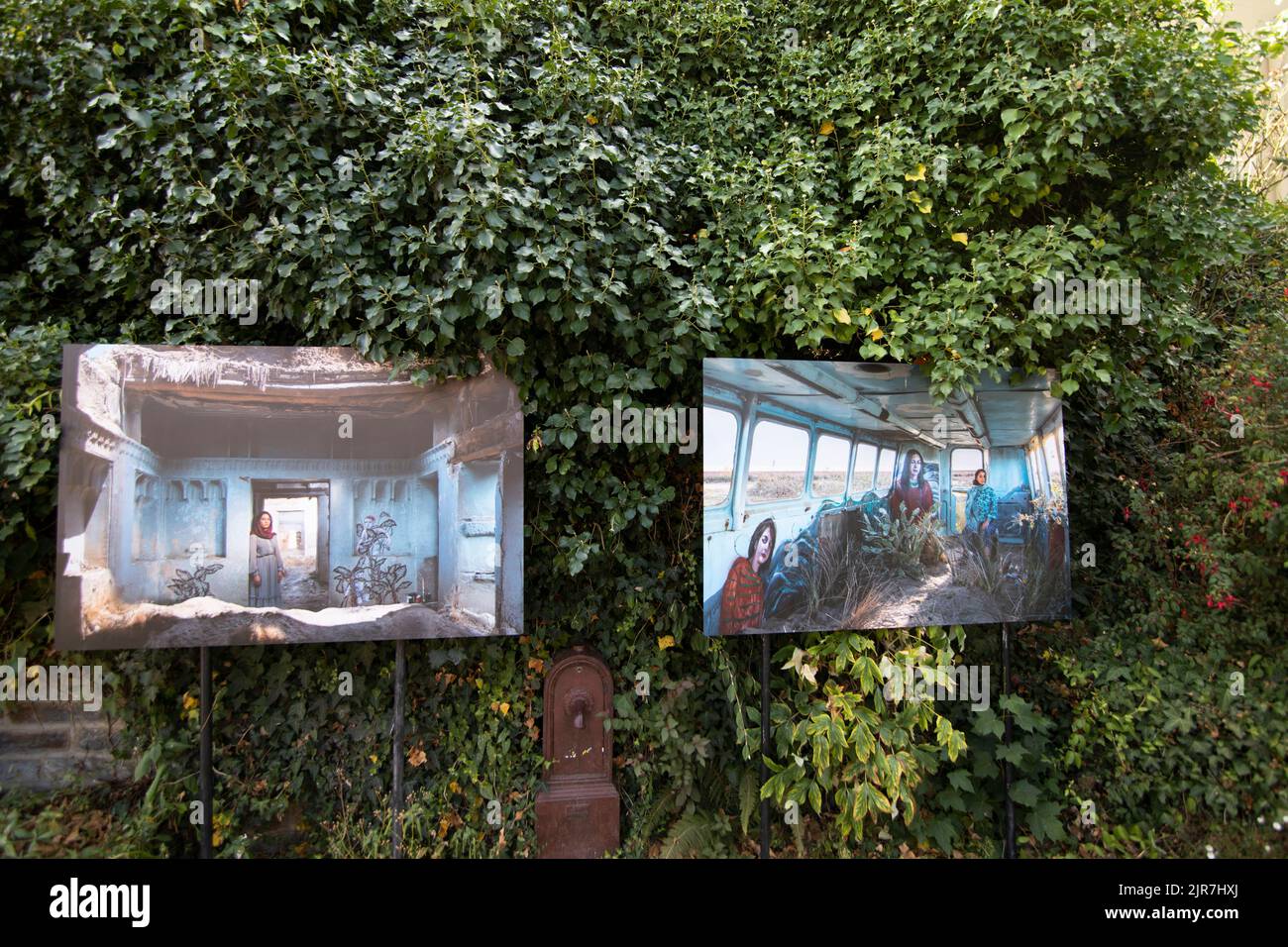 La Gacilly plein air photo festival 2022, photo de Maryam Firuzi Banque D'Images