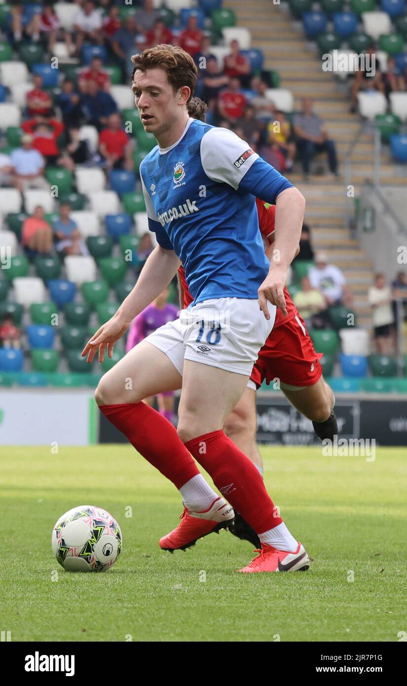 Finale de la coupe d'irlande ballymena 2023 Banque de photographies et