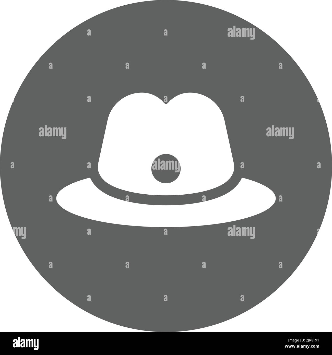 Icône chapeau, mode, voyage - fichier EPS vectoriel simple et modifiable  Image Vectorielle Stock - Alamy
