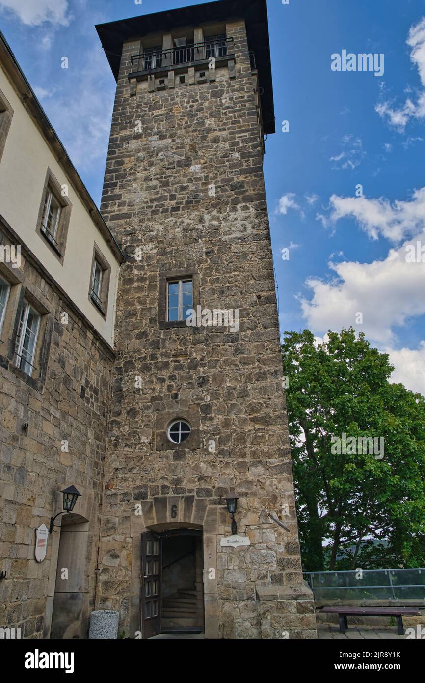 château stolpen suisse saxonne Banque D'Images