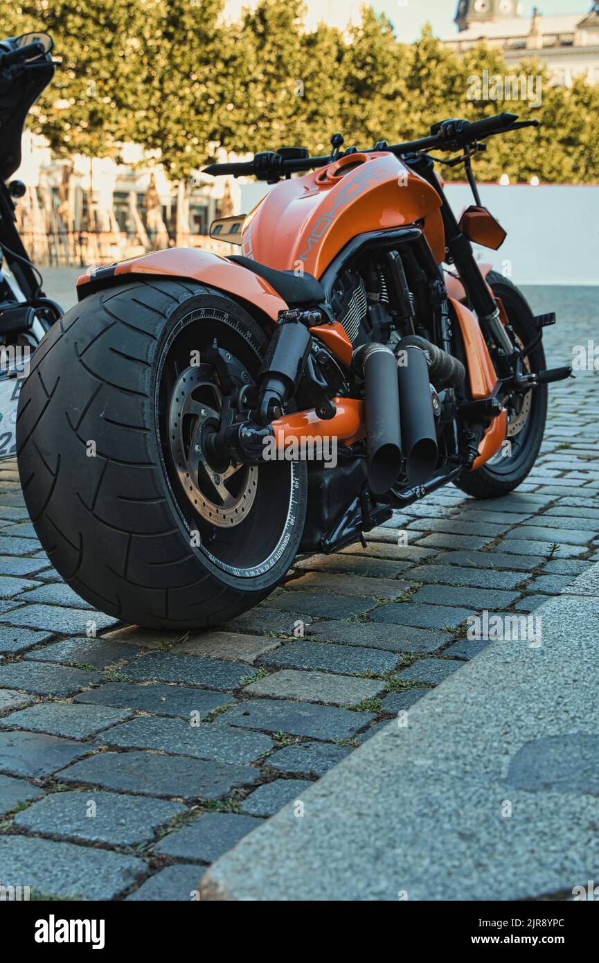 Harley davidson biker Banque de photographies et d’images à haute ...