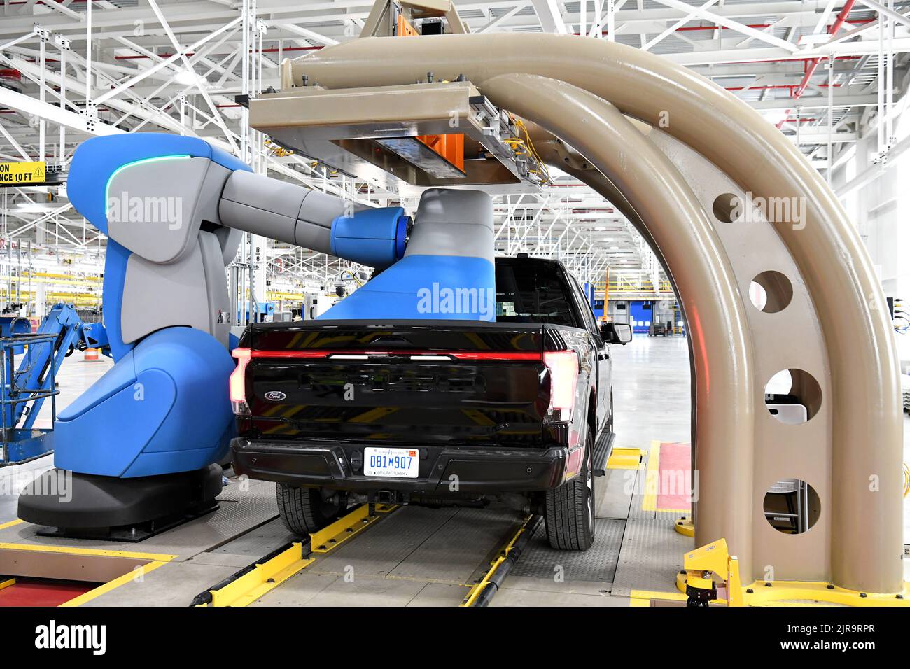 ÉtatsUnis, Michigan, Dearborn Ford Rouge Electric Vehicle Center. L