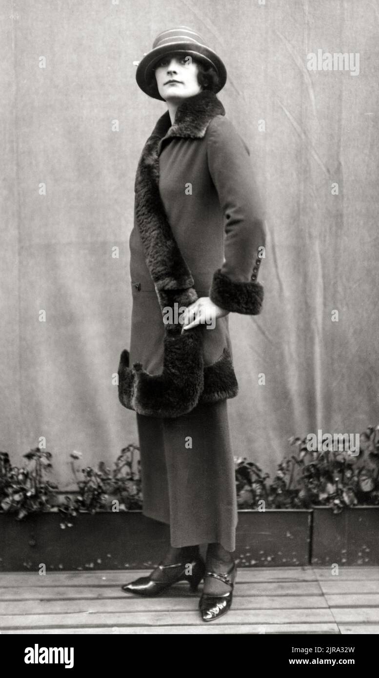 GRETA Garbo 1923 comme modèle pour NK - photo d'Almberg & Preinitz Fotografiateljé, Stockholm. Banque D'Images