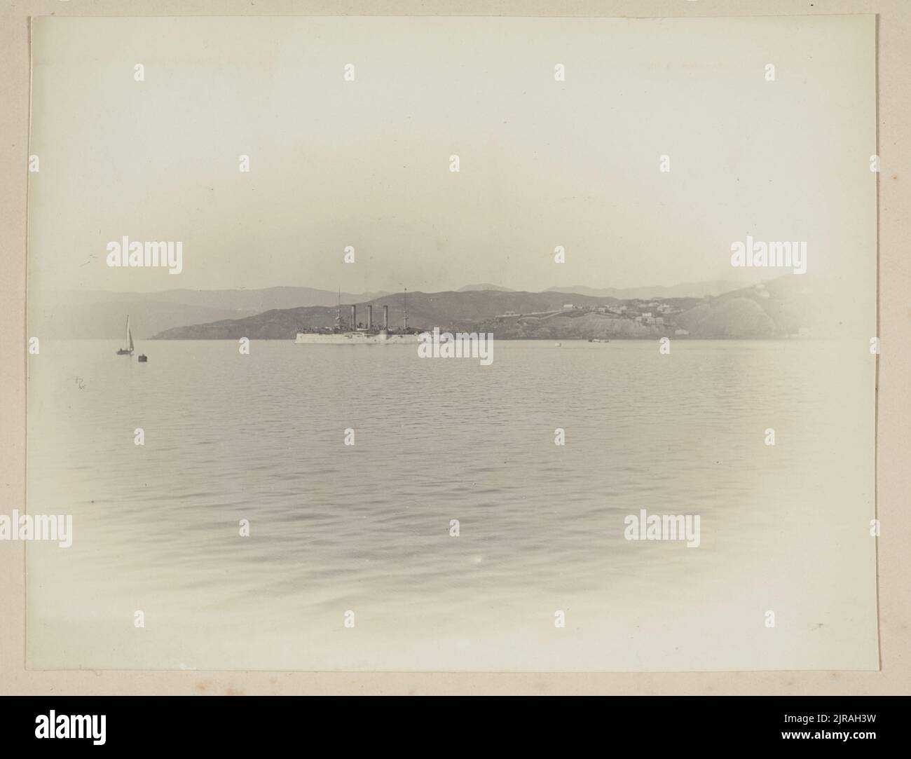 N.L.A. Phare Brooklyn, 1901 juin, Wellington, fabricant inconnu. Banque D'Images