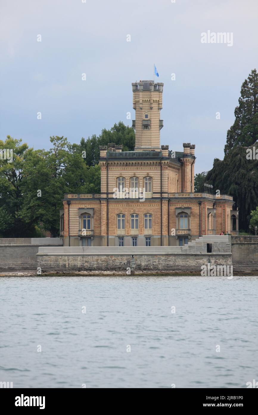 Schloss Montfort Hochformat Banque D'Images