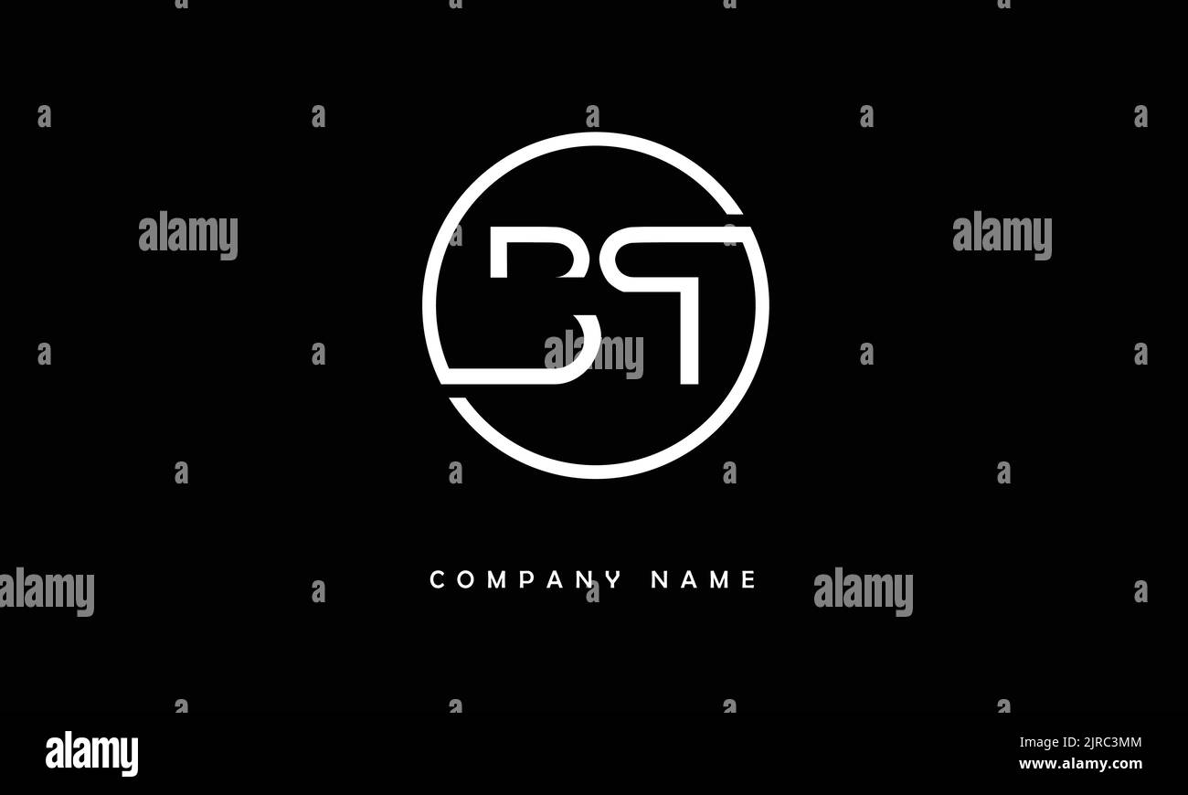 BP, PB lettres abstraites logo Monogramme Illustration de Vecteur