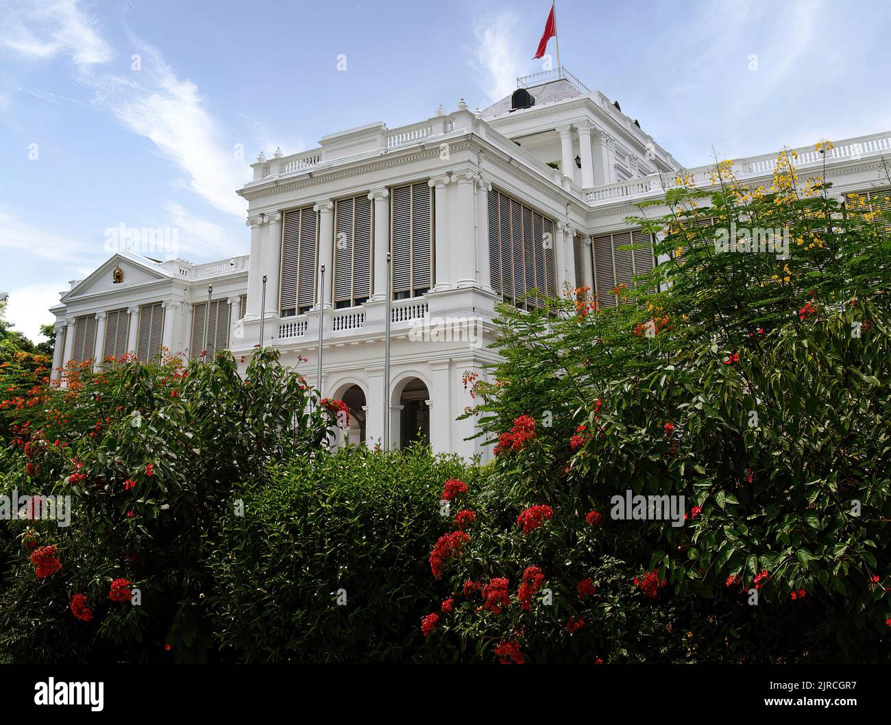 Singapour, Istana, Palais du Président Banque D'Images