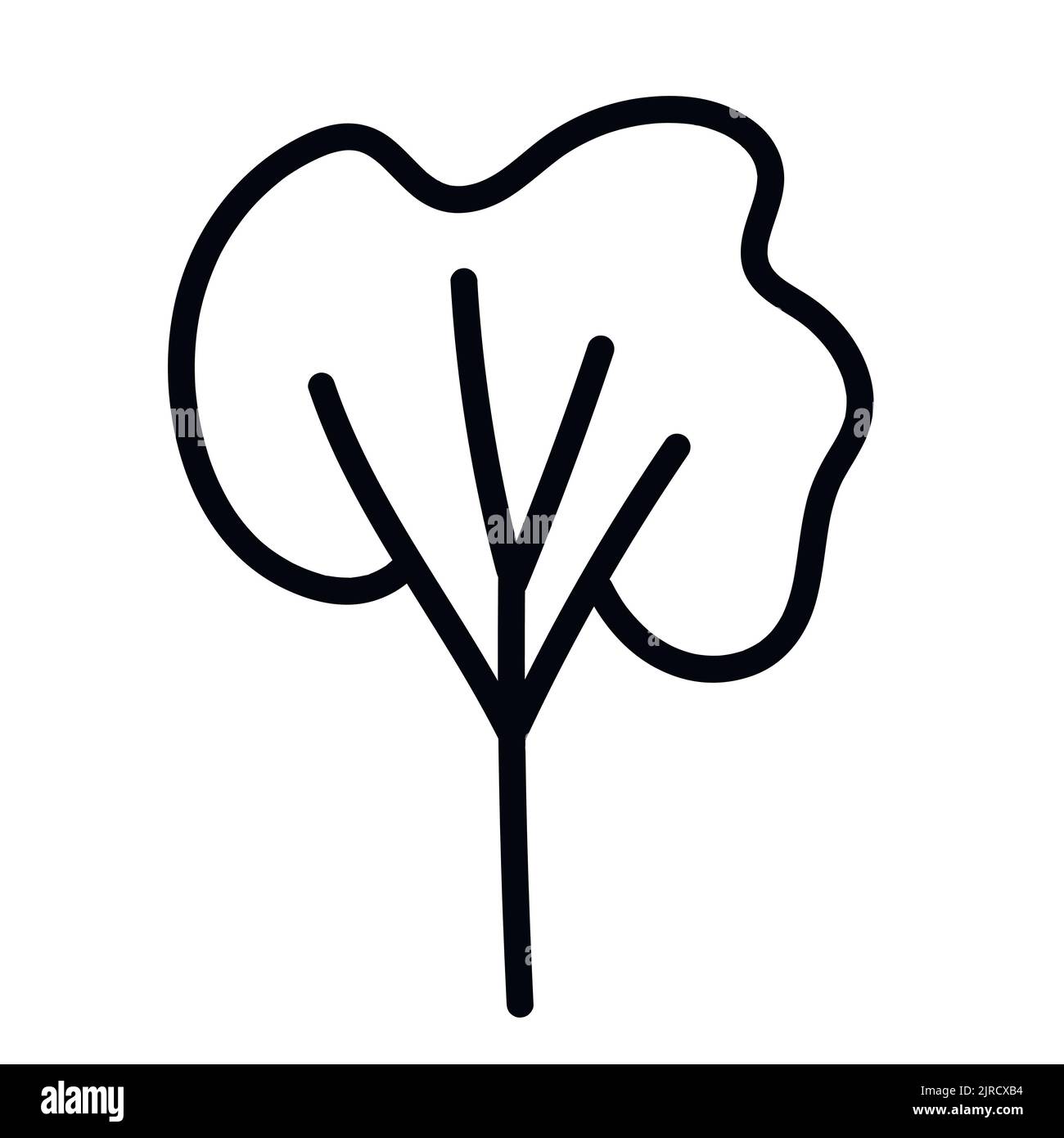 ic-ne-d-arborescence-de-mod-le-noir-et-blanc-symbole-vectoriel-isol