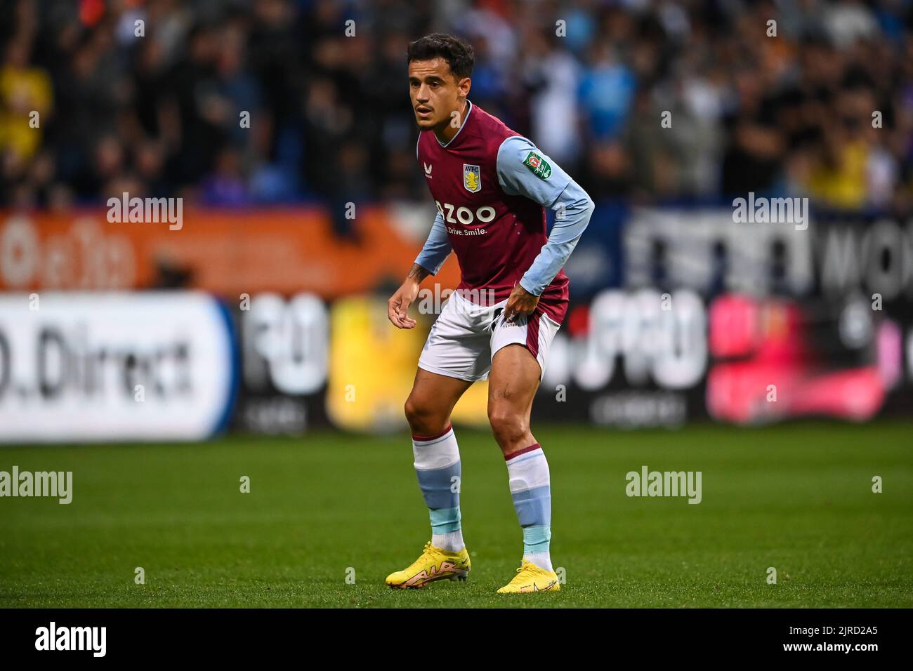 Philippe Coutinho #23 de Aston Villa pendant le match Banque D'Images Philippe Coutinho #23 de Aston Villa pendant le match Banque D'Images