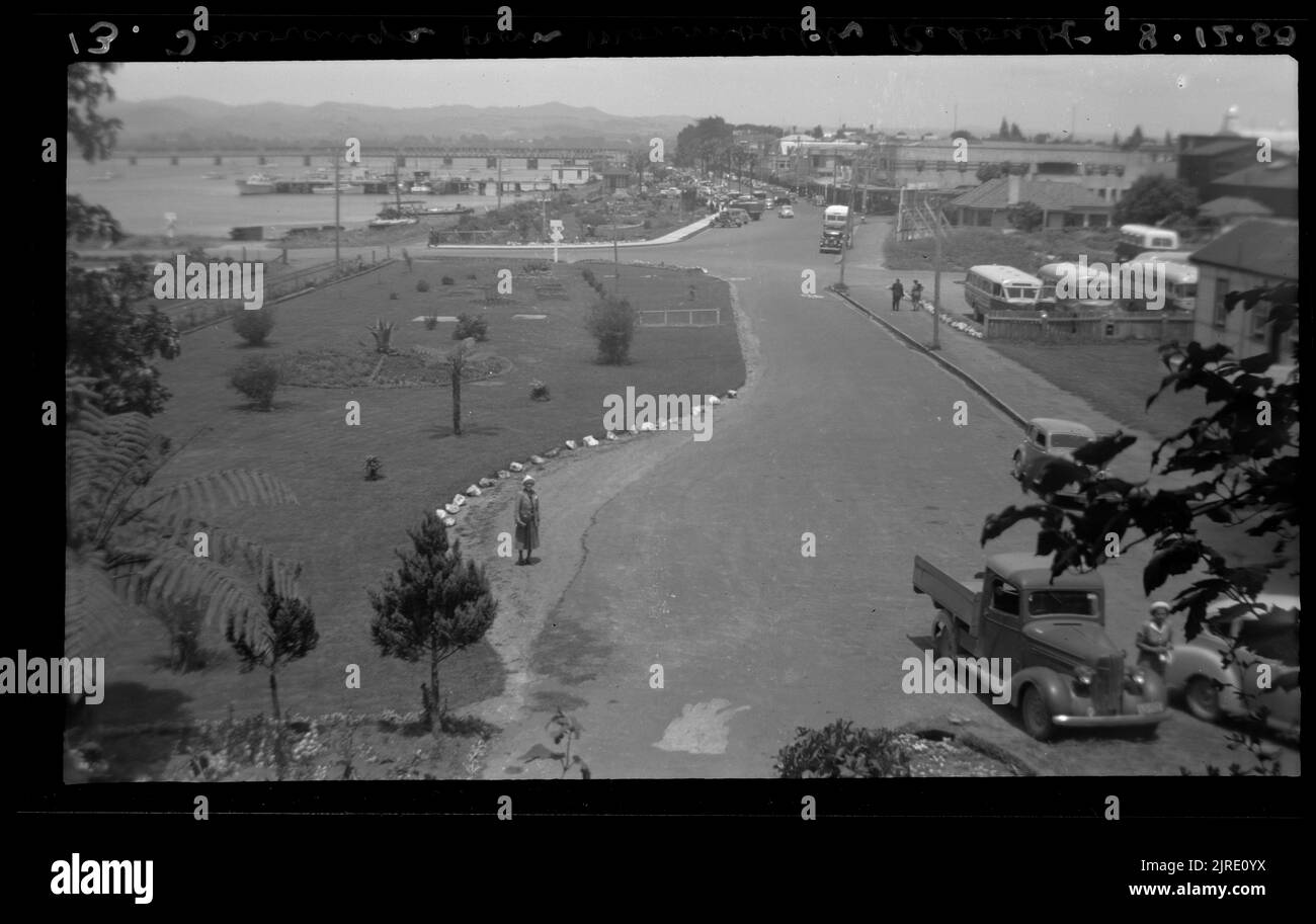 Tauranga de Monmouth Redoute, 08 décembre 1950, par Leslie Adkin. Banque D'Images