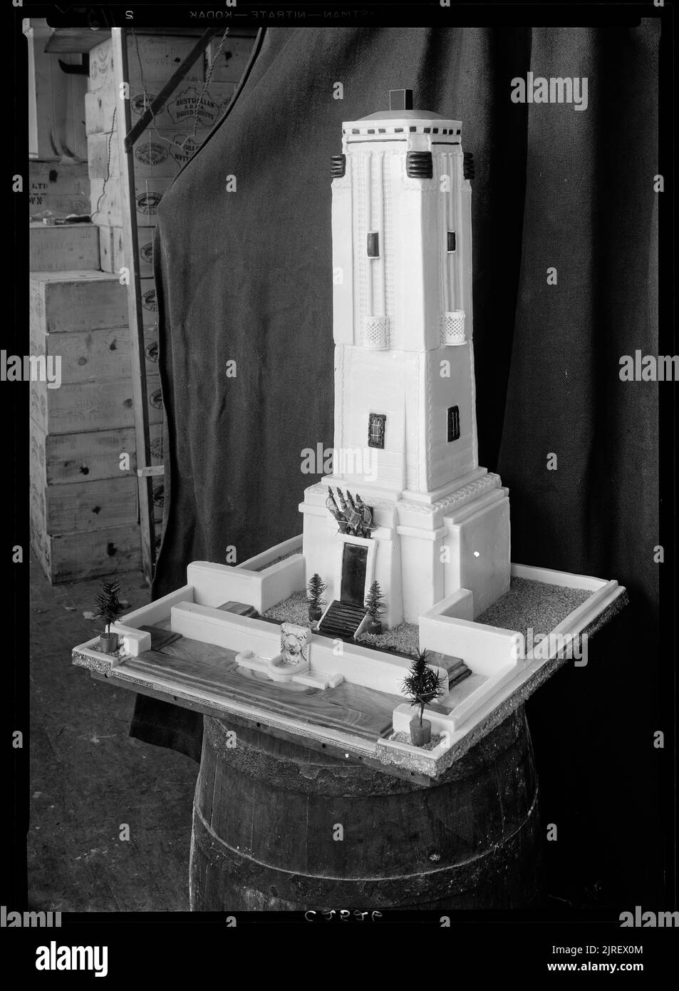 Gâteau au carillon, 1932, fabricant inconnu. Banque D'Images Gâteau au carillon, 1932, fabricant inconnu. Banque D'Images