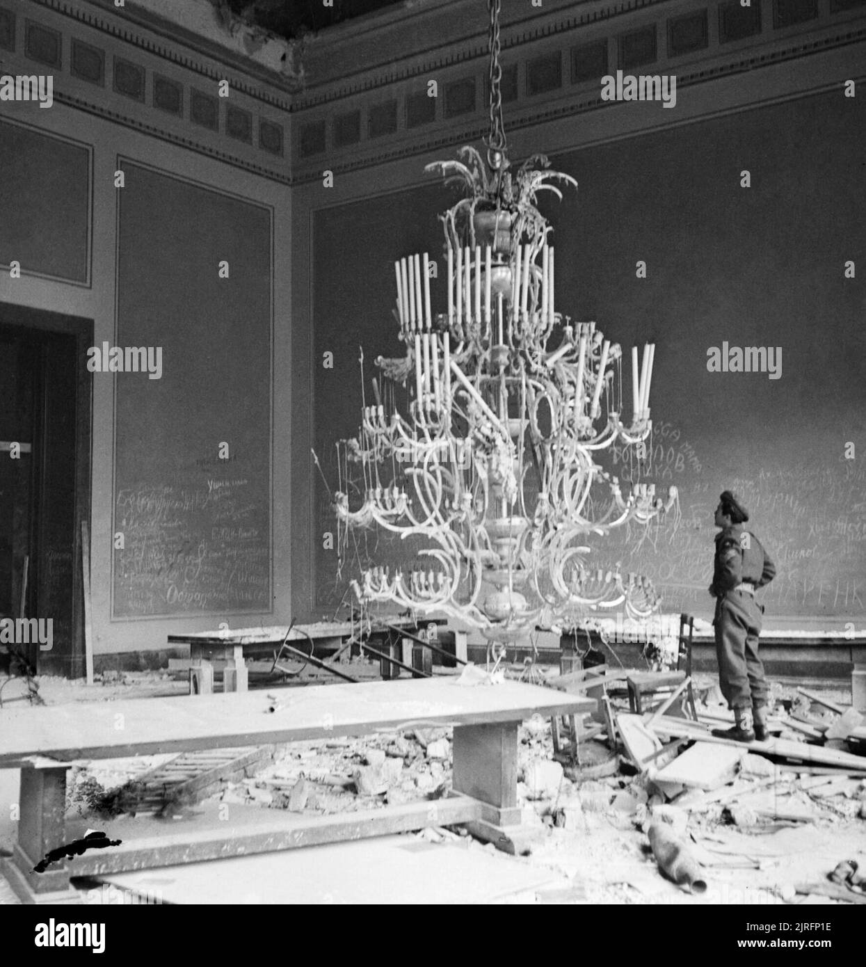 In the reich chancellery in berlin Banque de photographies et d’images ...