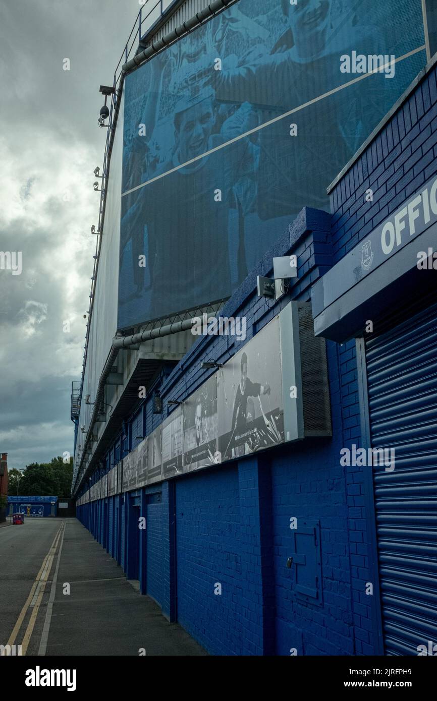Goodison Park, club de football d'Everton Banque D'Images