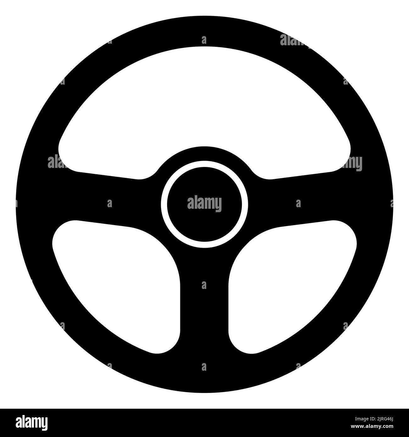 Icône de roue de voiture. Illustration vectorielle isolée sur fond ...
