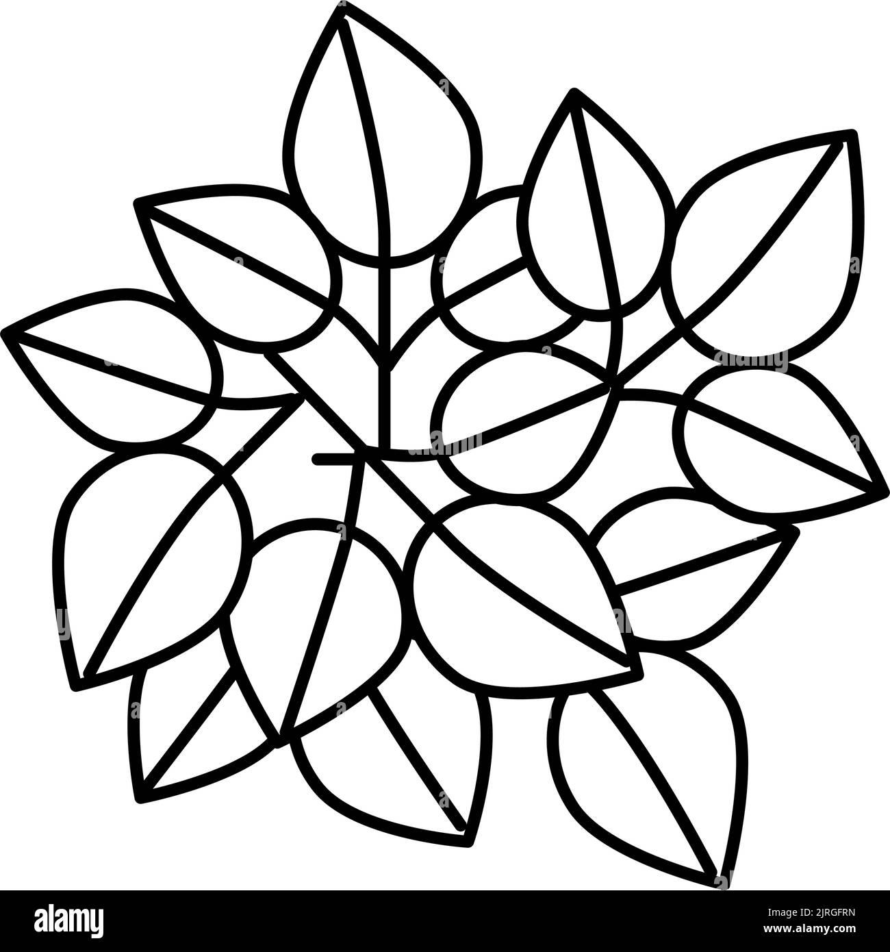 illustration du vecteur de l'icône de la ligne de poison Illustration de Vecteur