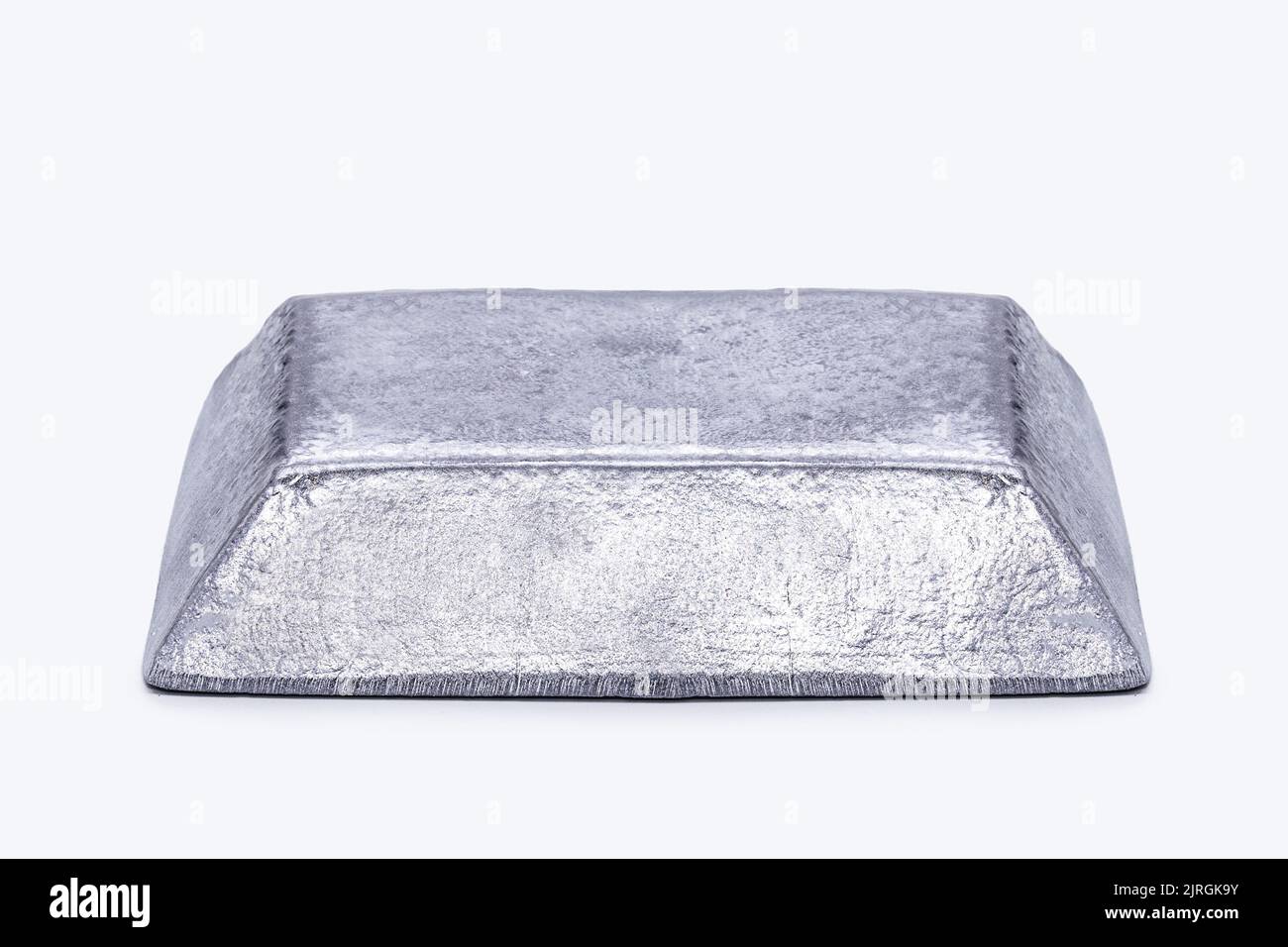 platine ingot ou bar, métal noble, utilisé dans la production de