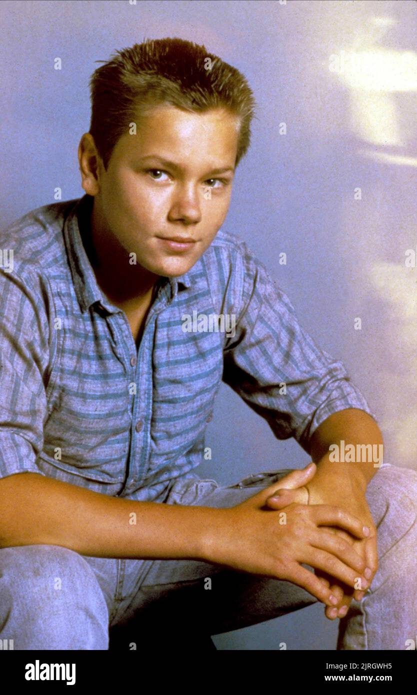 RIVER PHOENIX, STAND BY ME, 1986 Banque D'Images