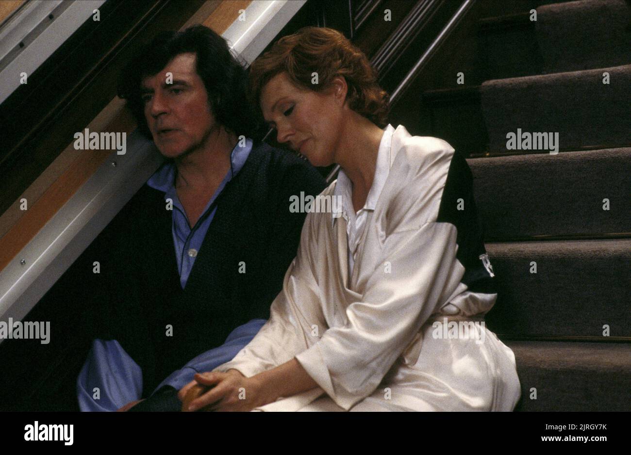 ALAN BATES, Julie Andrews, Duet For One, 1986 Banque D'Images