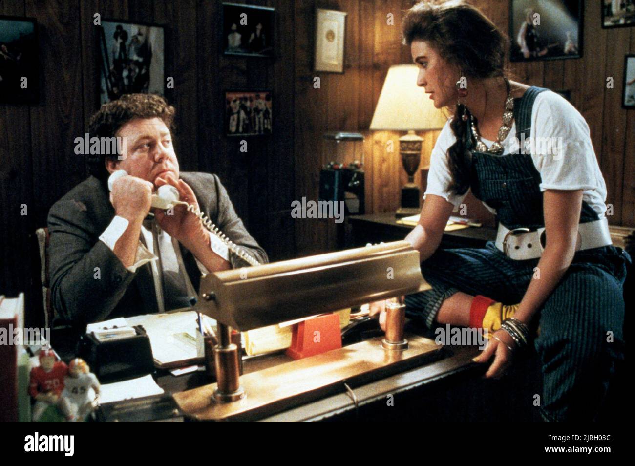 GEORGE WENDT, DEMI MOORE, aucune petite affaire, 1984 Banque D'Images