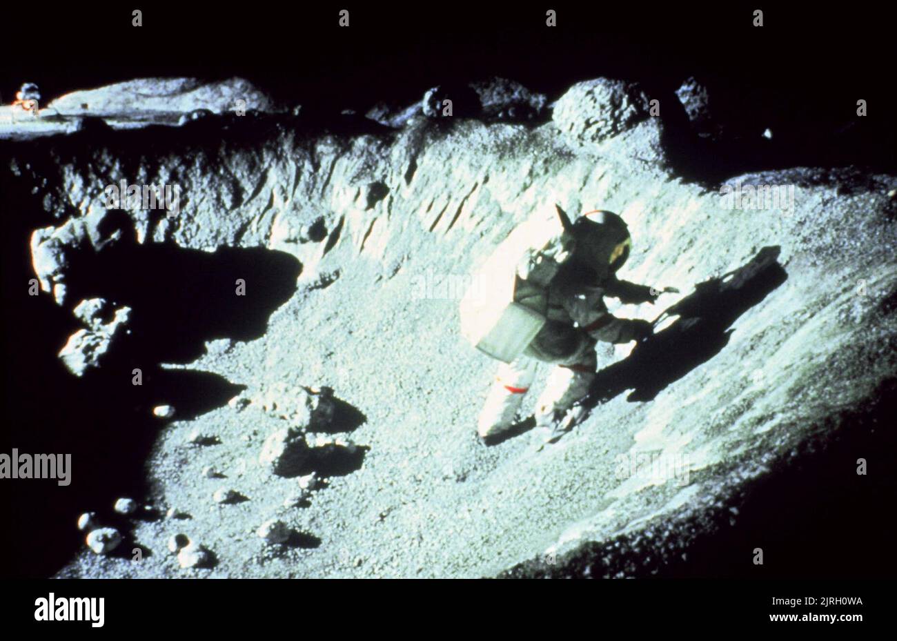 ASTRONAUTE SUR LA LUNE, AU-DELÀ DES ÉTOILES, 1989 Banque D'Images