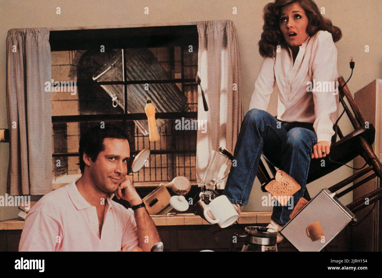 CHEVY CHASE, Mary Kay PLACE, problèmes modernes, 1981 Banque D'Images