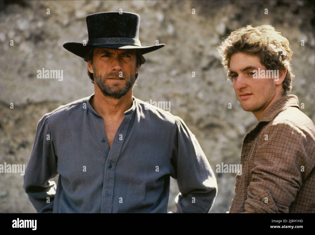 CLINT EASTWOOD, CHRIS PENN, PALE Rider, 1985 Banque D'Images