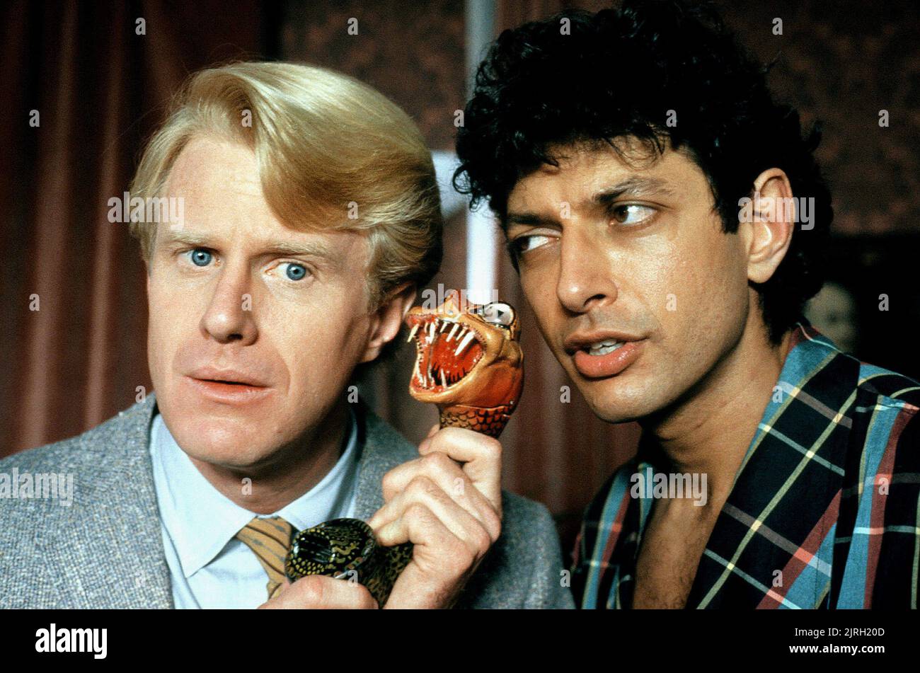 ED BEGLEY JR, Jeff Goldblum, TRANSYLVANIA 6-5000, 1985 Banque D'Images