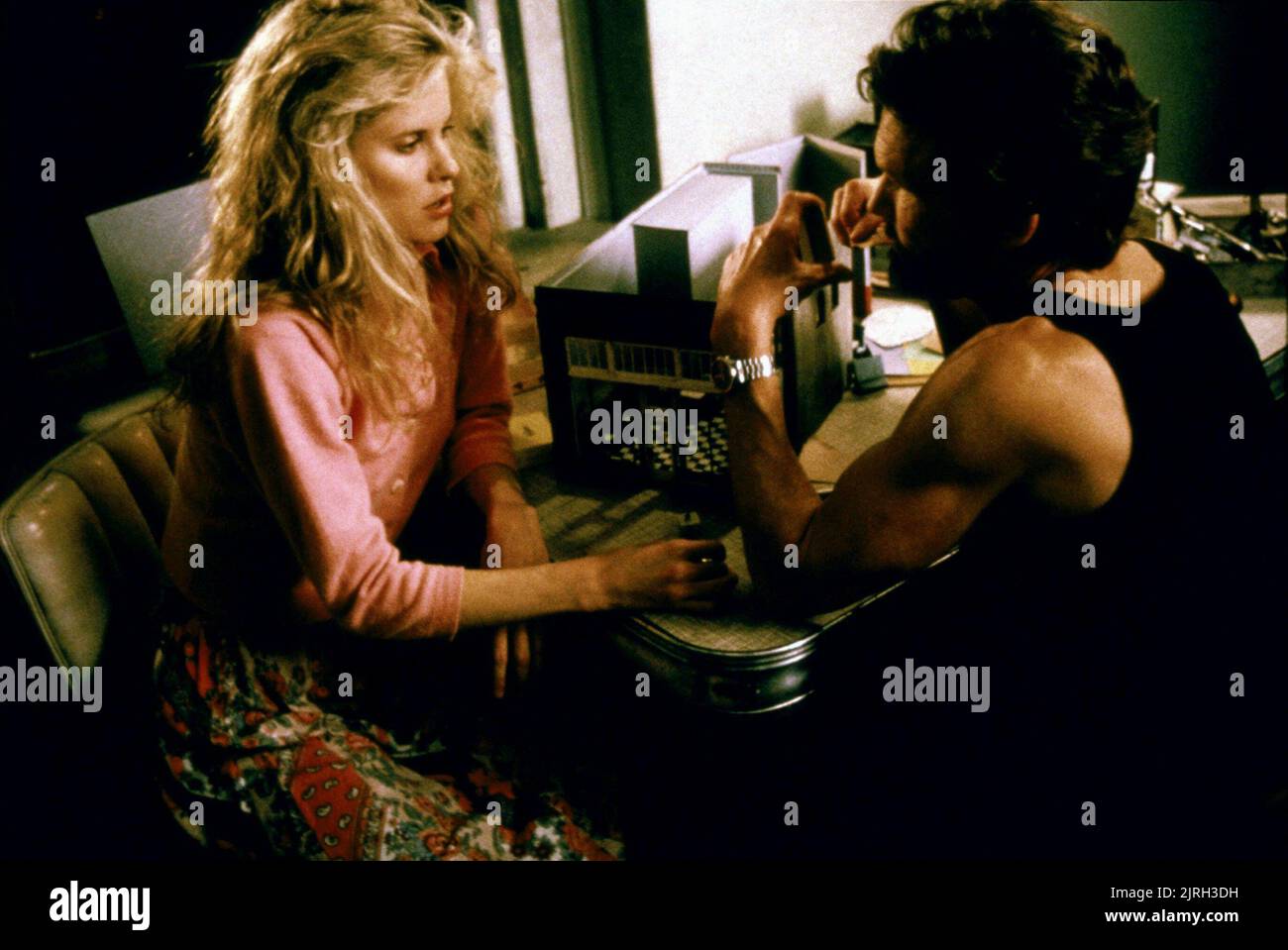 LORI SINGER, Kris Kristofferson, Trouble in Mind, 1986 Banque D'Images