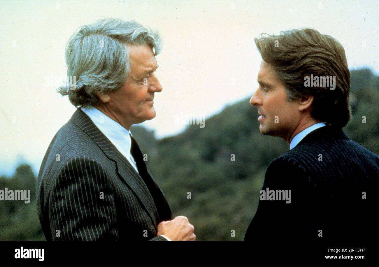 HAL HOLBROOK, MICHAEL DOUGLAS, LA STAR CHAMBER, 1983 Banque D'Images
