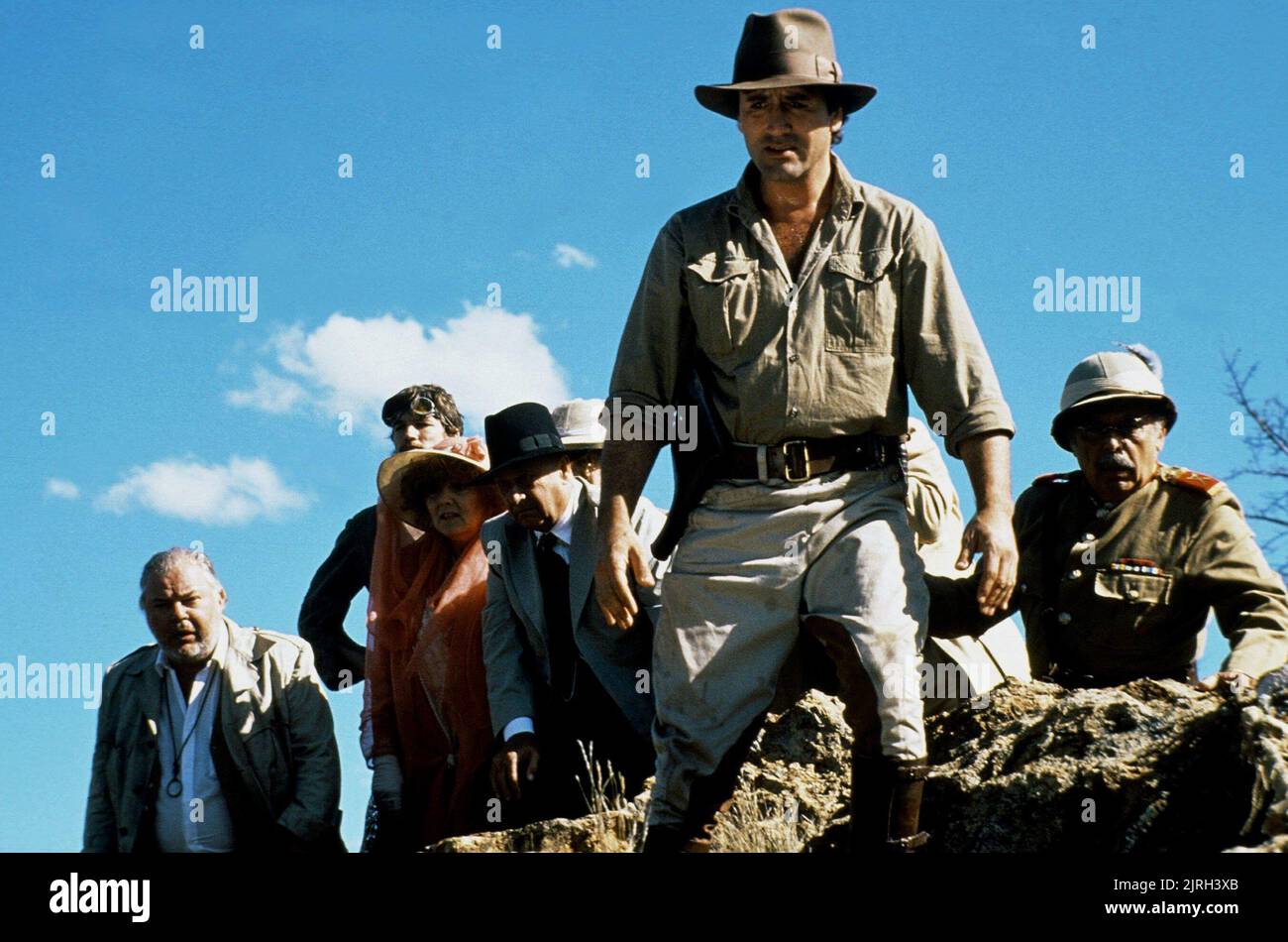 WARREN BERLINGER, BRENDA VACCARO, DONALD PLEASENCE, Frank Stallone, HERBERT LOM, dix petits Indiens, 1989 Banque D'Images