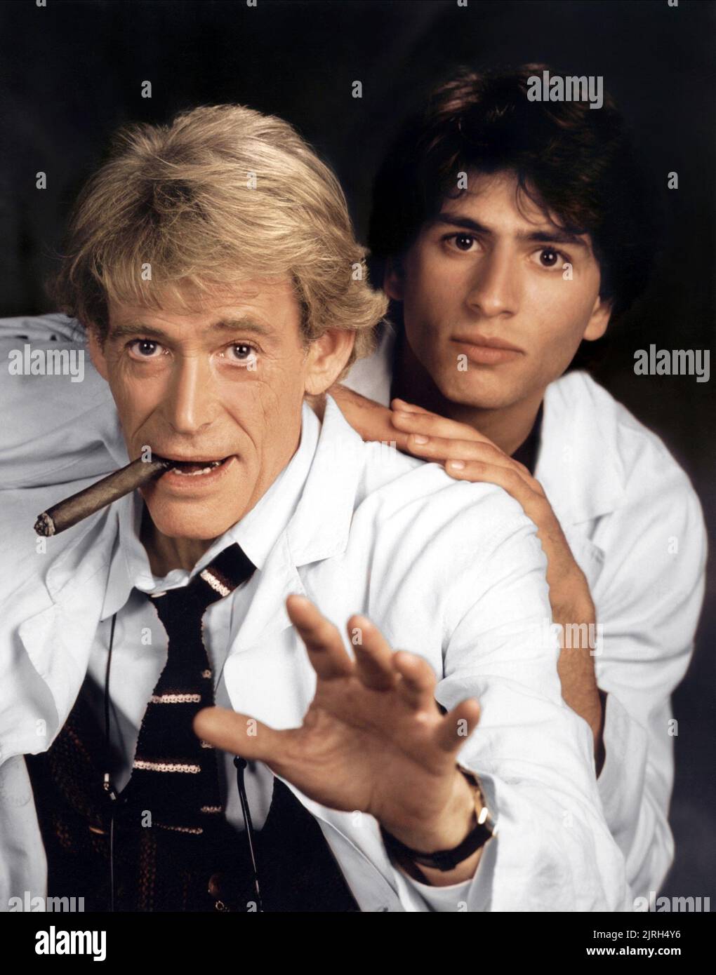 PETER O'TOOLE, Vincent Spano, créateur, 1985 Banque D'Images